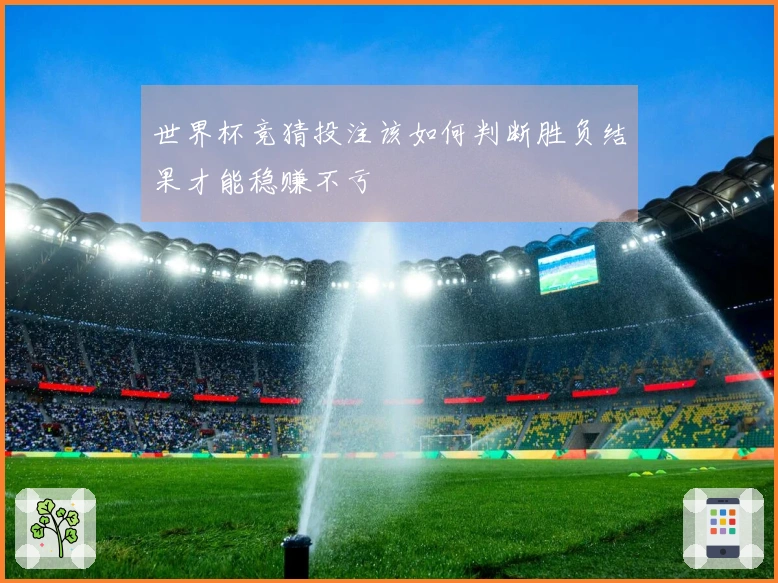 世界杯竞猜投注该如何判断胜负结果才能稳赚不亏